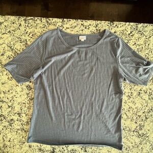 Lularoe | Solid Ribbed Classic Gigi Plus Size 3XL